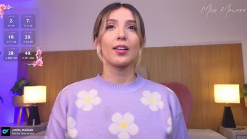 Snapshot of missmonaco chatting on January 30, 1:00 am Emma Rivera online show from January 30, 1:00 am