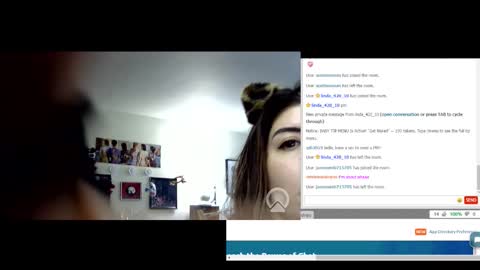 MissMona online show from January 31, 8:07 pm