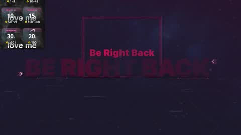 NaomiScarlett online show from November 25, 8:49 am