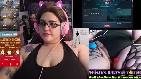 Wishs Playground online show from October 31, 3:05 pm