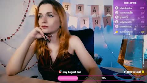 Mia online show from August 3, 5:29 pm