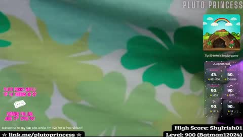 Pluto Princess online show from March 17, 5:44 am