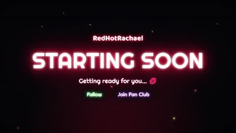 Red Hot Rachael online show from July 7, 3:04 pm