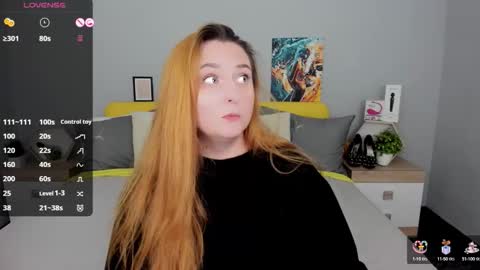 Snapshot of red_naughtyfox chatting on October 5, 5:29 pm Lessy Fox online show from October 5, 5:29 pm