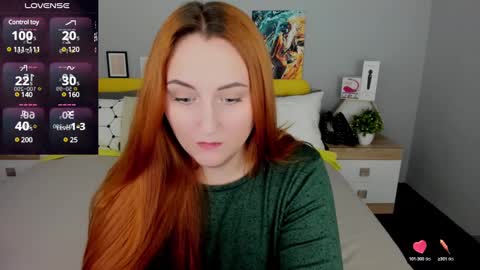 Snapshot of red_naughtyfox chatting on February 21, 5:42 pm Lessy Fox online show from February 21, 5:42 pm