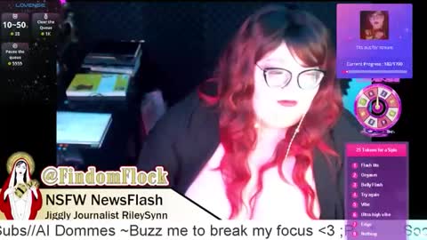 RileySynn online show from February 21, 6:36 am