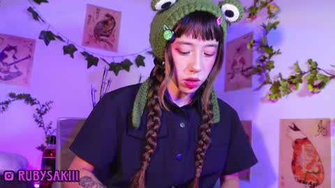 rubysaki online show from January 11, 2:41 am