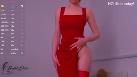 SCARLETT ELECTRA  -  online show from June 27, 2:01 pm