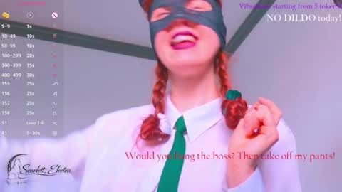 SCARLETT ELECTRA  -  online show from July 27, 3:20 pm