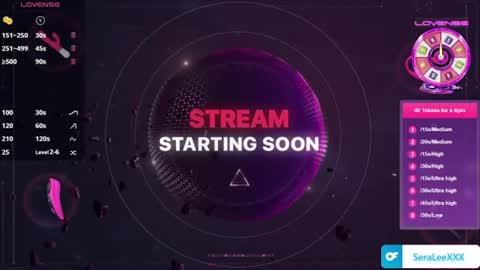 SeraLeeXXX online show from June 15, 5:02 pm