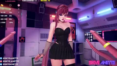 SkyeAnette online show from February 23, 2:14 am