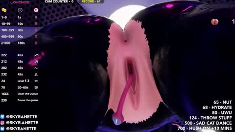 SkyeAnette online show from November 24, 2:35 am