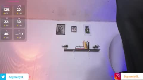 Independent Model Merly online show from February 7, 12:14 am