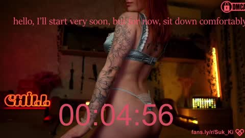 Snapshot of suk_ki chatting on January 3, 12:43 am Lika ginger Jessy blond online show from January 3, 12:43 am