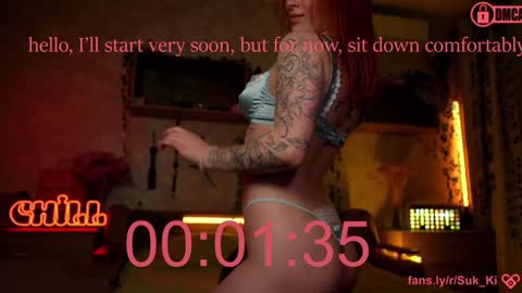Snapshot of suk_ki chatting on January 23, 1:08 am Lika ginger Jessy blond online show from January 23, 1:08 am