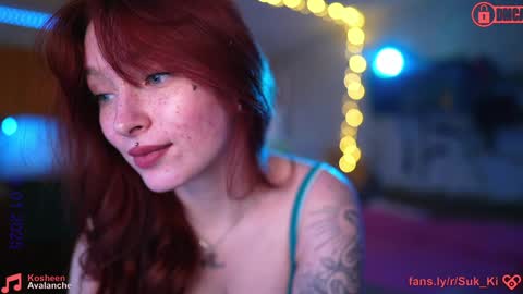 Snapshot of suk_ki chatting on January 28, 5:56 pm Lika ginger Jessy blond online show from January 28, 5:56 pm