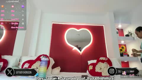 Taby Jhoson online show from March 16, 1:04 pm