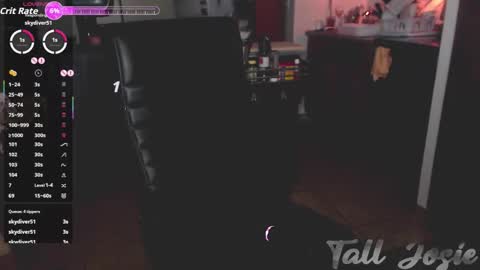 Snapshot of talljosie chatting on October 30, 2:14 am Defututa online show from October 30, 2:14 am