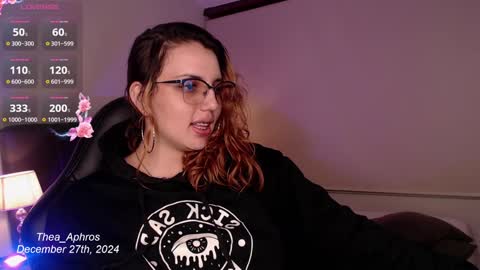 Snapshot of thea_aphros chatting on December 27, 6:24 am Diosa Afrodita online show from December 27, 6:24 am