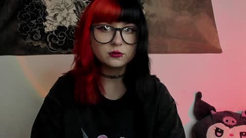 your personal gothic girl check it    online show from February 3, 11:15 pm