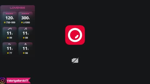 valerigallardo online show from November 16, 8:53 pm