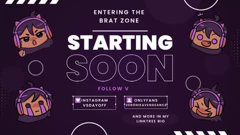 VeronikaVengeance online show from October 31, 6:45 pm