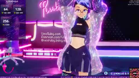 Vex Ruby online show from June 14, 12:08 am
