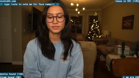 follow me on twitter violishh and ig violishh  online show from December 29, 3:11 am