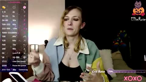 EllieeRose online show from October 27, 2:51 am