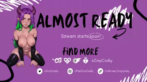 Ziny Cosky online show from June 13, 3:04 am