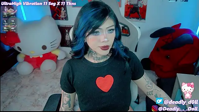 Deadly Doll online show from April 9, 9:20 pm