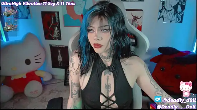 Deadly Doll online show from January 10, 10:25 pm