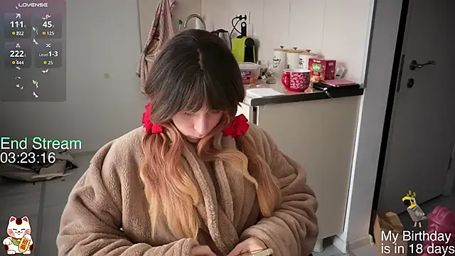 ShiroiFubuki online show from February 2, 10:25 am