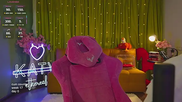 Katy  Ethereal online show from June 1, 9:16 pm
