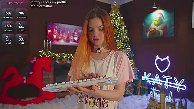 Katy  Ethereal online show from December 21, 7:34 am