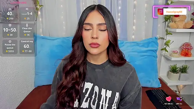 HazzelGray online show from October 24, 3:41 pm