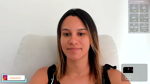 SamanthaWatson online show from July 17, 9:40 pm