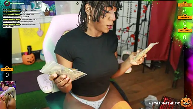 iiitznasanaiii online show from October 25, 9:54 pm