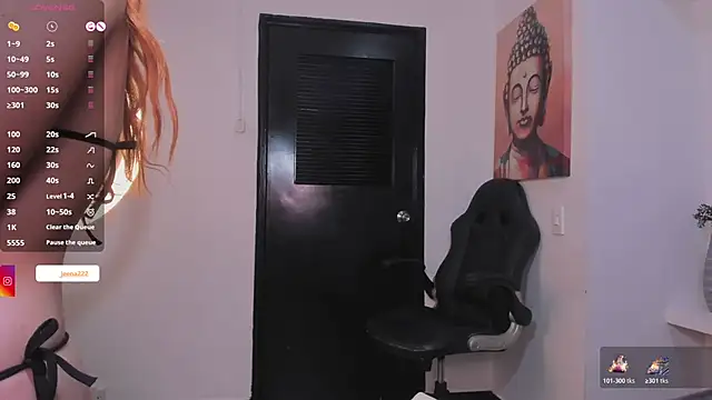 jenaa  online show from February 26, 1:43 pm