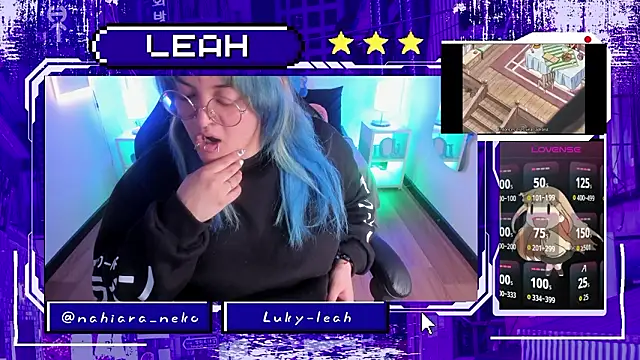 lucky-leah online show from February 12, 4:03 am