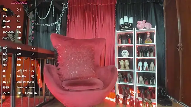 MistressAndre online show from June 18, 8:03 pm