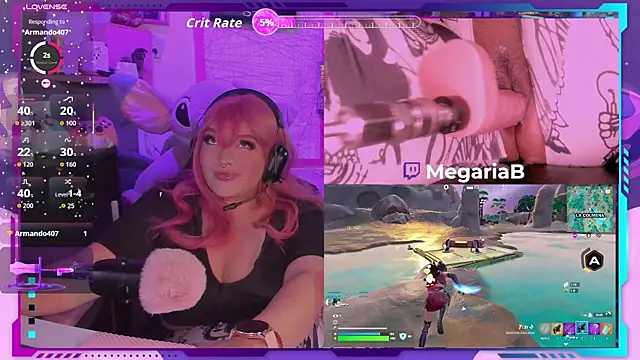 MegariaB online show from September 19, 3:38 am