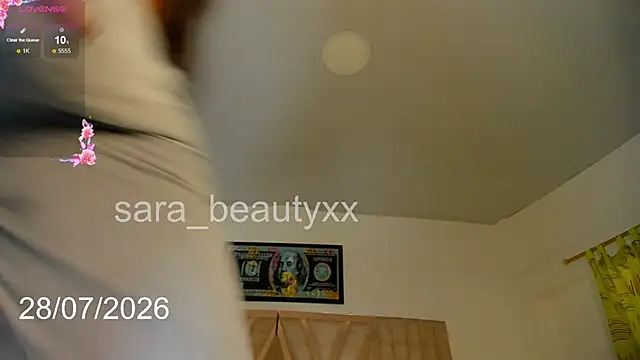 SARA BEAUTYXX online show from July 28, 4:05 pm
