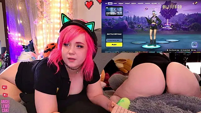 Angel-Lewd-Cake online show from March 14, 8:15 am