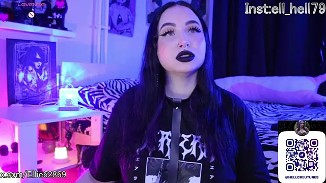 Kitty goth online show from October 24, 6:48 pm