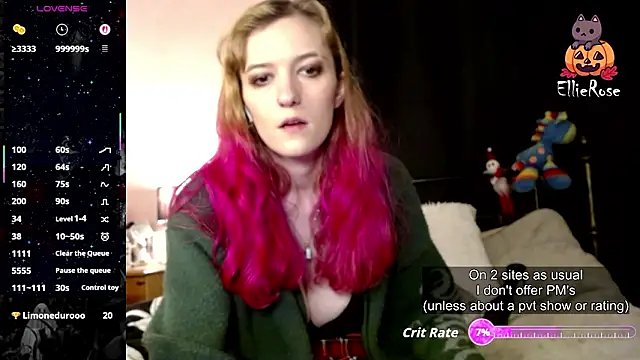 EllieeRose online show from March 5, 11:11 pm