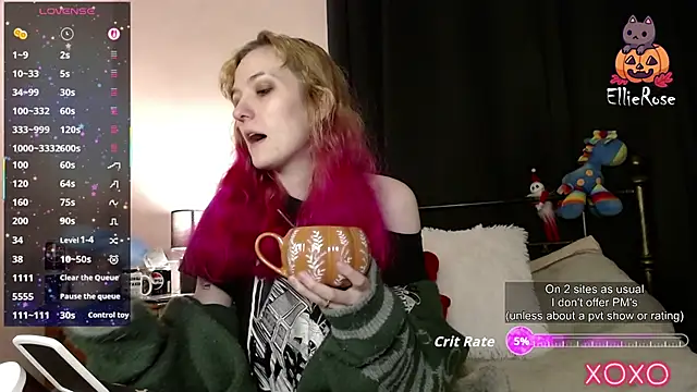 EllieeRose online show from February 16, 12:10 am