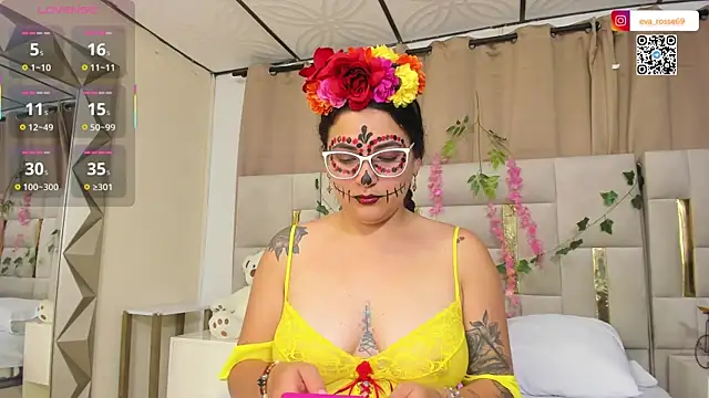Snapshot of eva_rosse69 chatting on October 17, 12:30 pm eva rosse69 online show from October 17, 12:30 pm