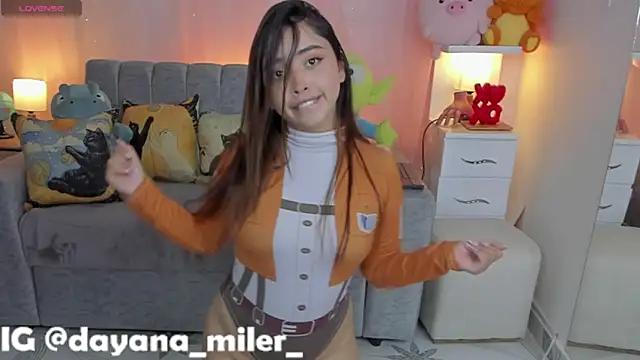  dayana miler online show from October 11, 1:43 am