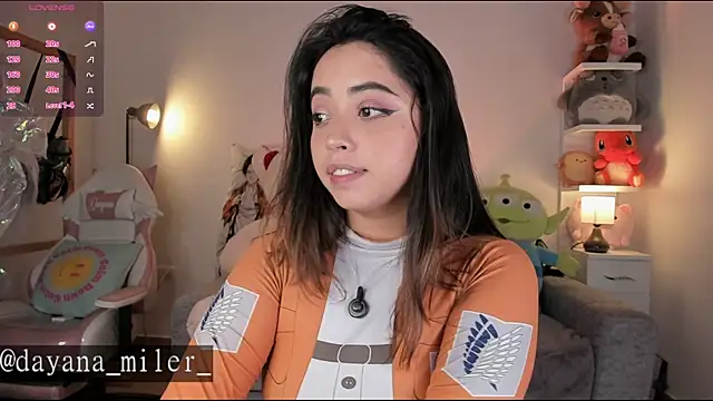 dayana miler online show from June 24, 4:39 pm